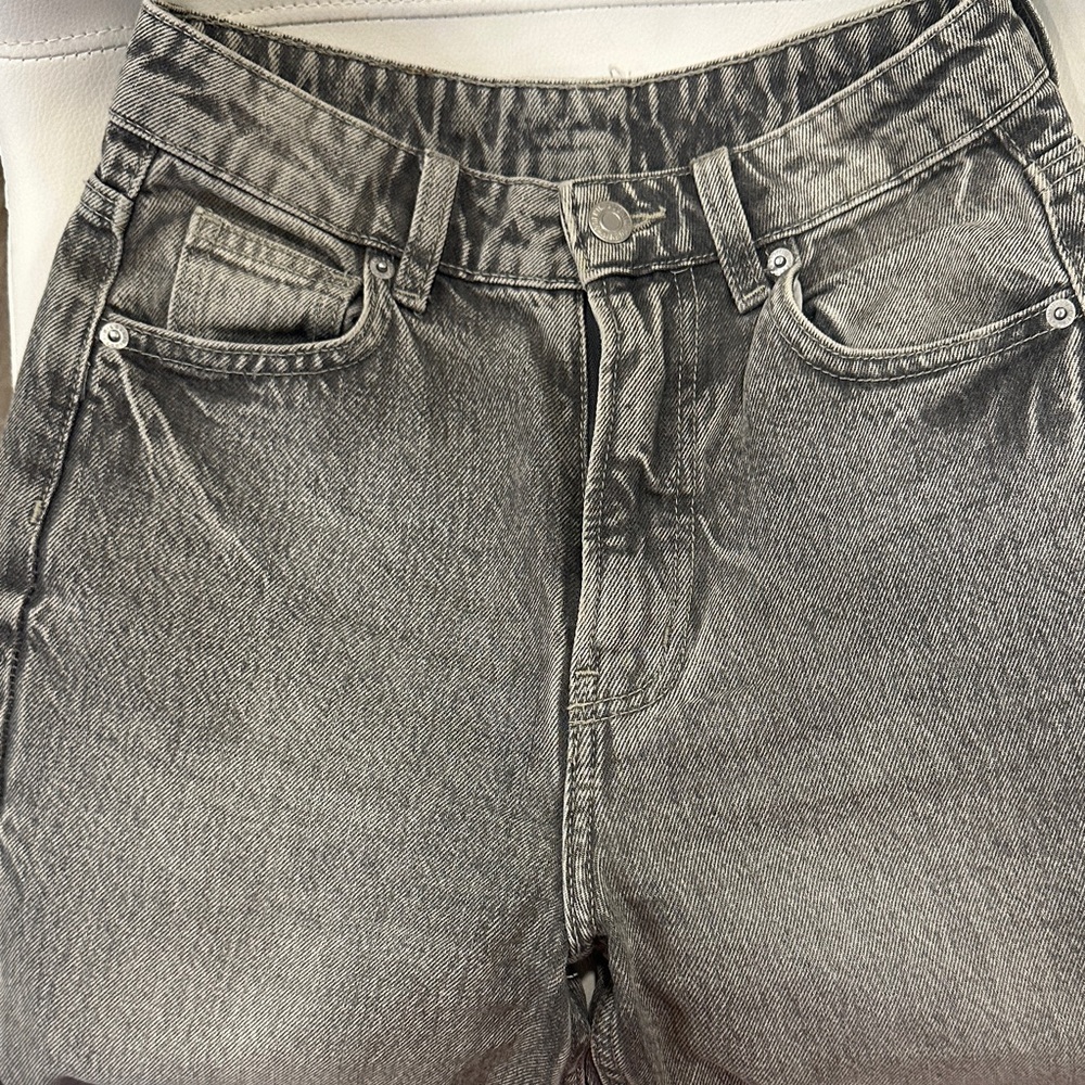 Denim&Co Men's Washed Gray Relaxed Jeans